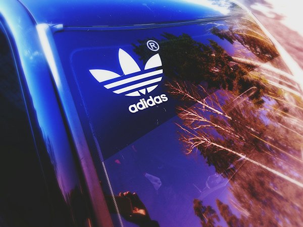 Наклейка адидас