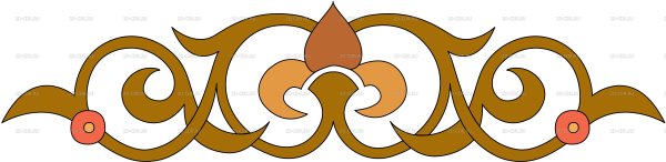 Крымскотатарский орнамент вектор