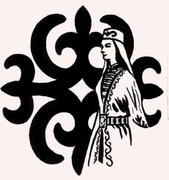 Осетинский орнамент солярный