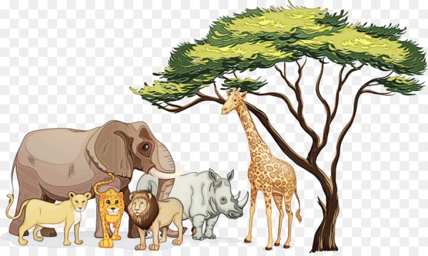 Клипарт Африка для детей