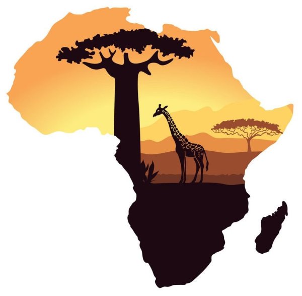 Рисунки путешествие по Африке