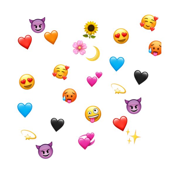 ЭМОДЖИ на прозрачном фоне