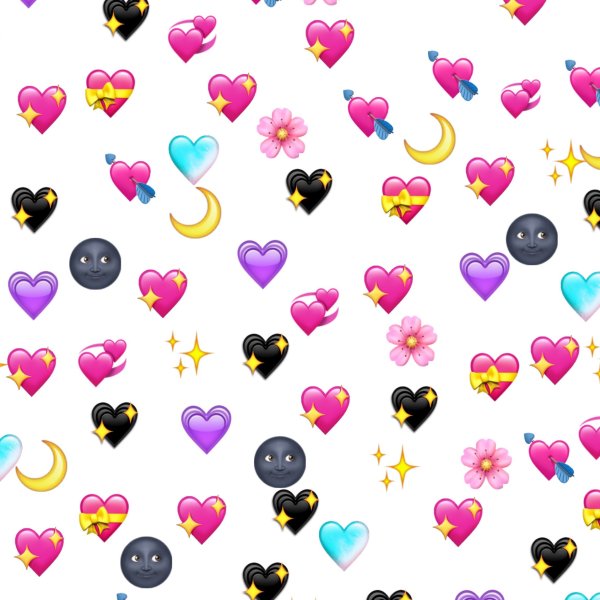 Сердечки для обработки без фона