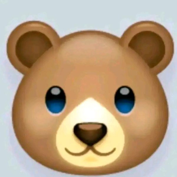 Эмодзи медведь