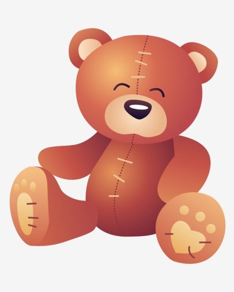 Эмодзи Медвежонок