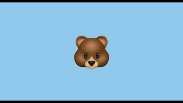 ЭМОДЖИ Медвежонок