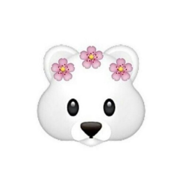 Милый смайлик медведь