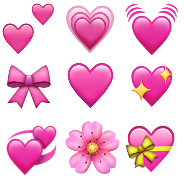 Сердечки из айфона