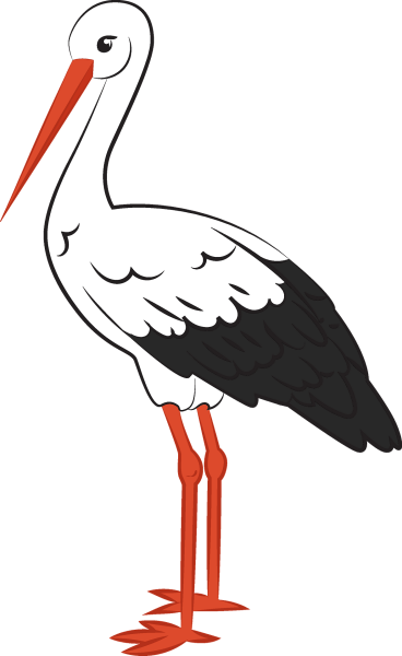 Аист для дошкольников