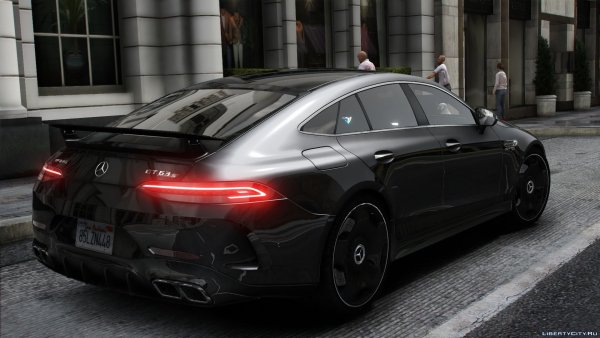 Мерседес s63 в ГТА 5