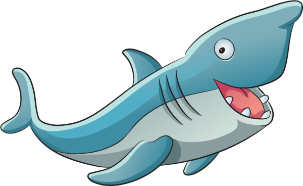 Акулы мультяшные