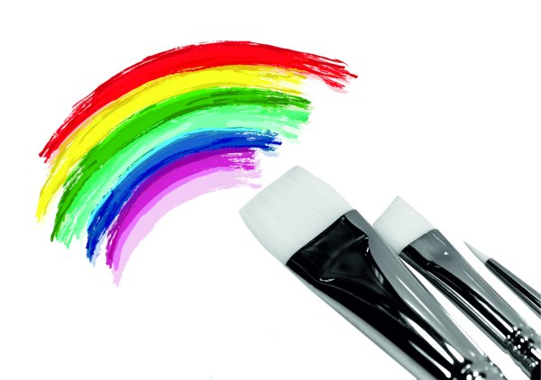 Кисти и краски