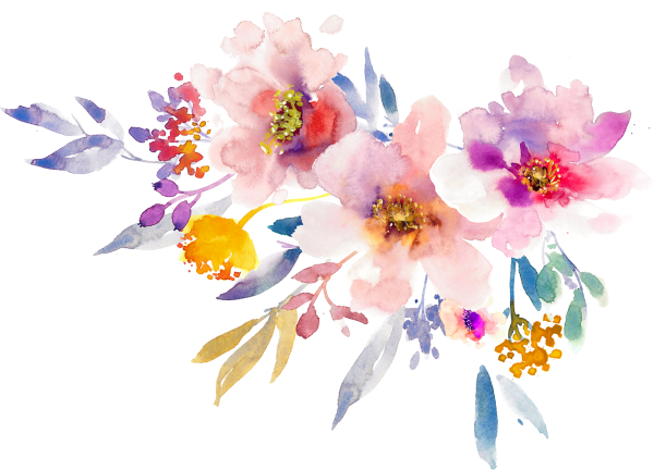 Акварельные цветы
