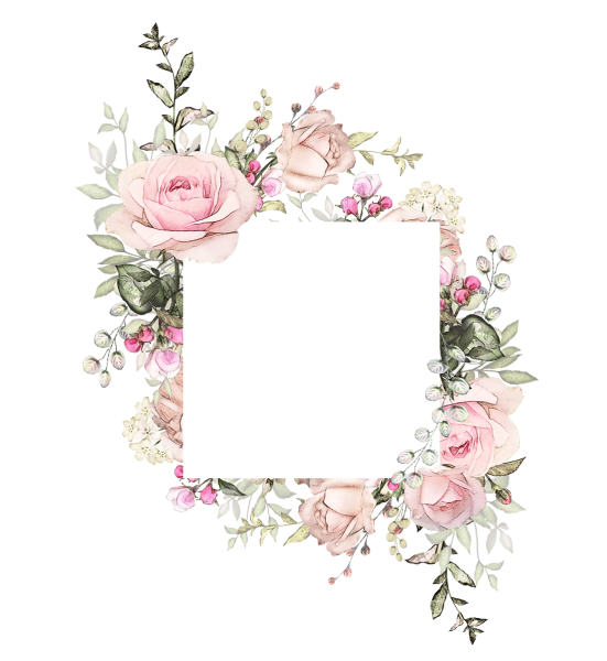 Цветочная рамка