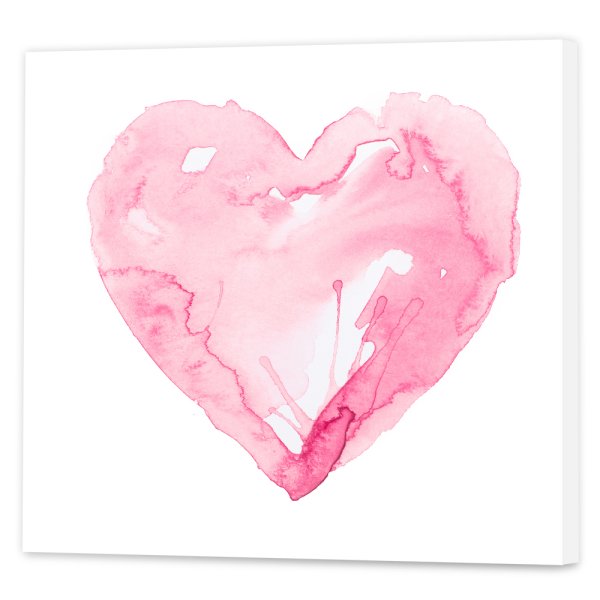 Акварельное сердце