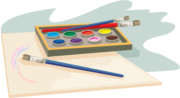 Предметы художника для рисования