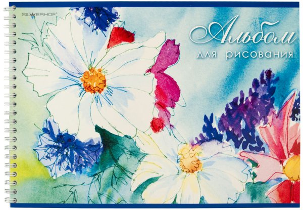 Альбомы с рисунками акварелью