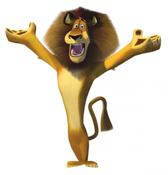 Лев Алекс из Мадагаскара