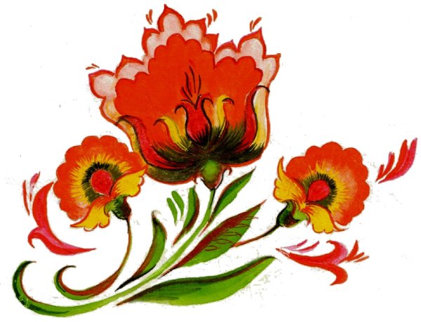 Аленький цветочек узор