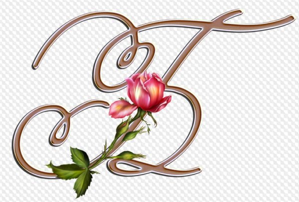 Буква б красивая