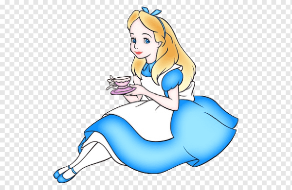 Алиса в стране чудес герои на белом фоне