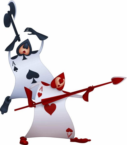 Алиса в стране чудес герои карты