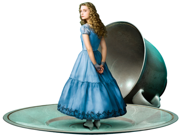 Алиса в стране чудес в полный рост