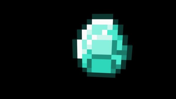 Алмаз майнкрафт без фона