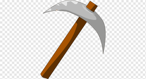 Кирка на прозрачном фоне