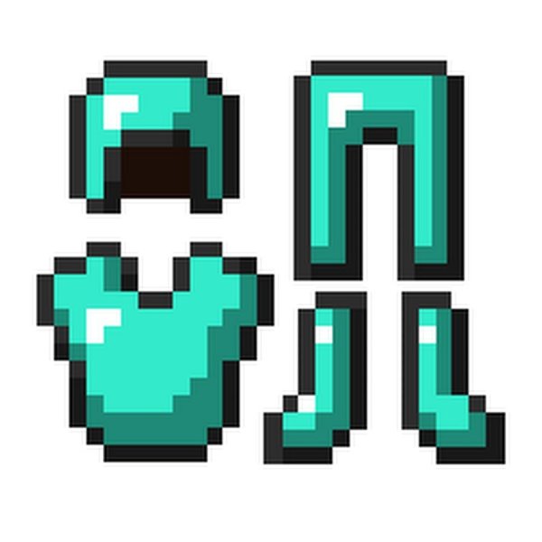 Зачарованная алмазная броня майнкрафт