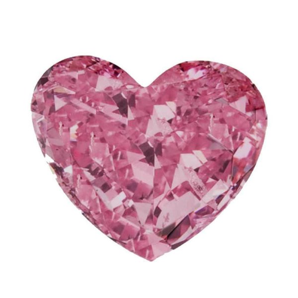 Розовый бриллиант сердце
