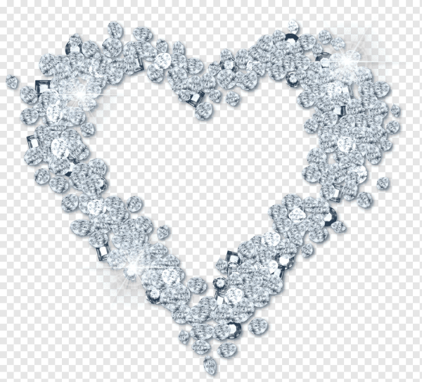 Сердечки из бриллиантов