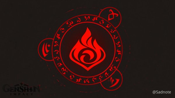 Пиро стихия Геншин