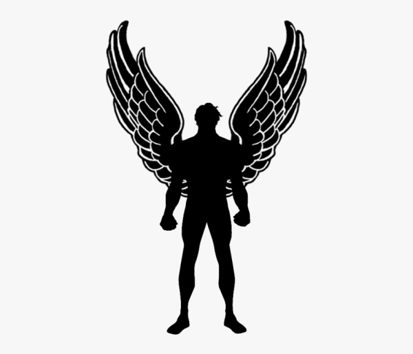Силуэт ангела