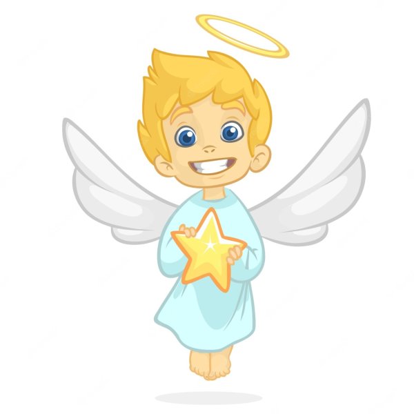 Ангелочки мальчики мультяшные