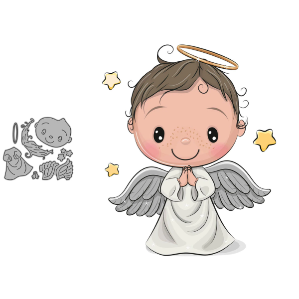 Иллюстрация маленького ангела