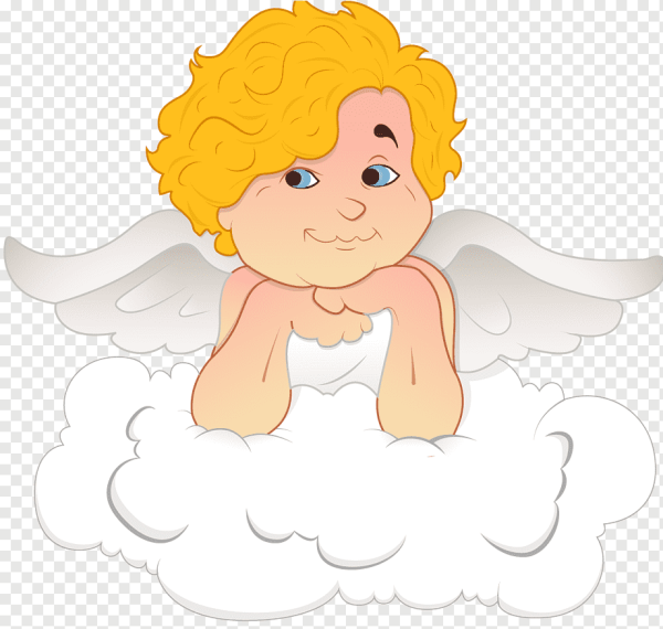 Ангелочек на облаке