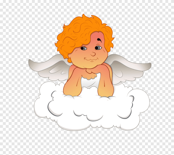 Ангелочек на облаке