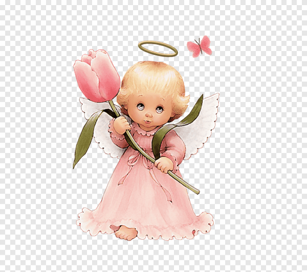 Ангел на прозрачном фоне