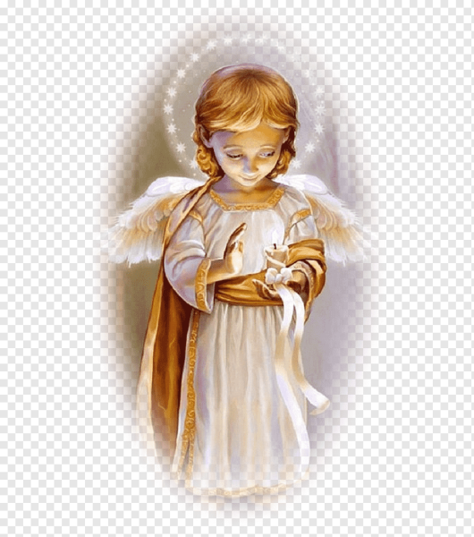 Ангелочек со свечой