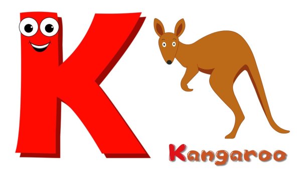 Английский алфавит буква k