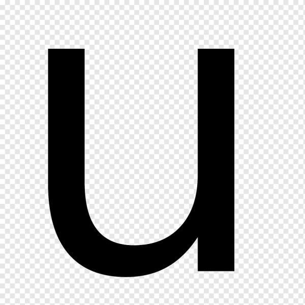 Трафарет буквы u