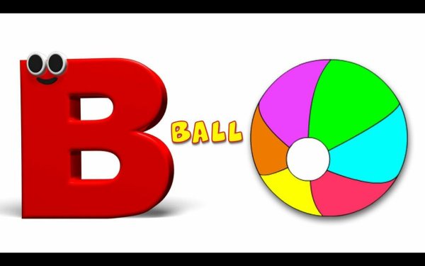 Английский для детей буква b