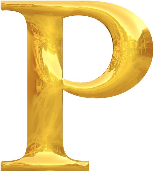 Золотые буквы