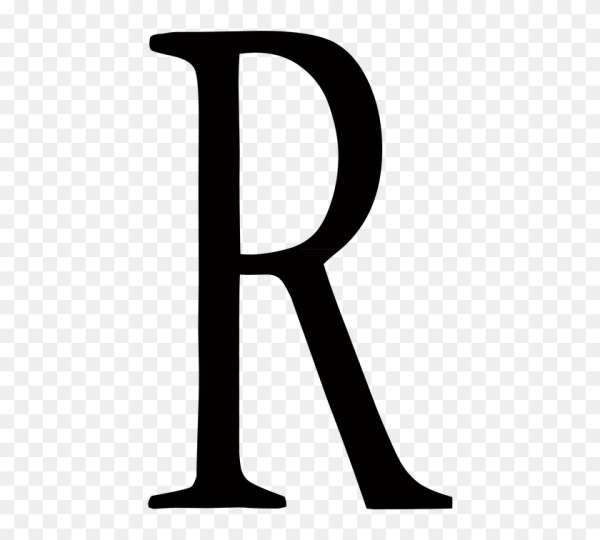 Красивая буква r