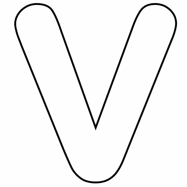 Буква v