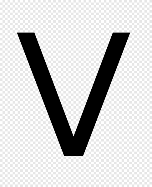 Перевернутая буква v