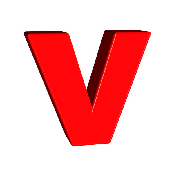 Буква v