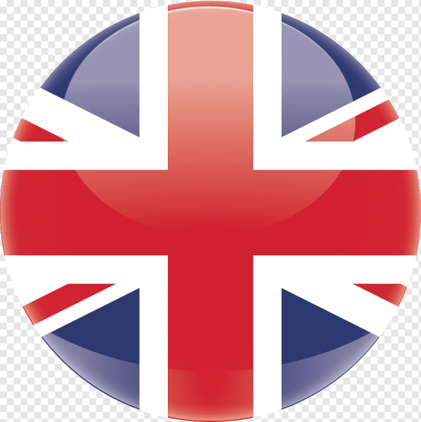 Английский флаг кружок
