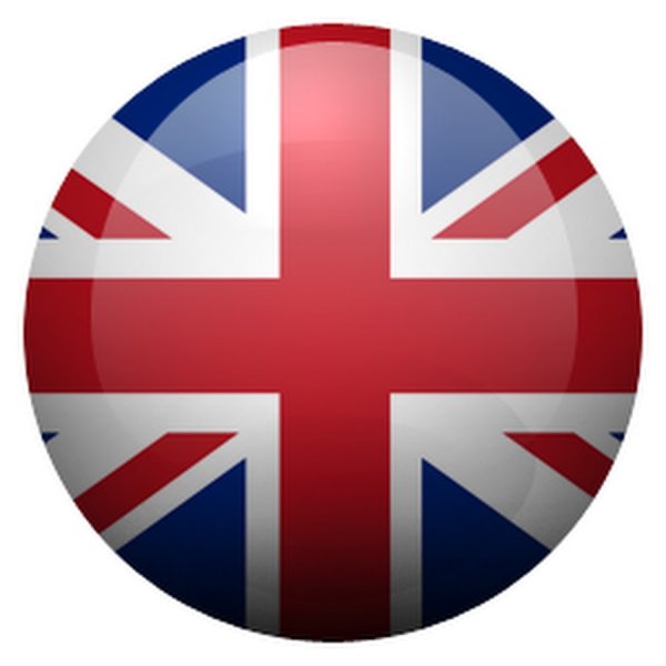 Британский флаг в круге